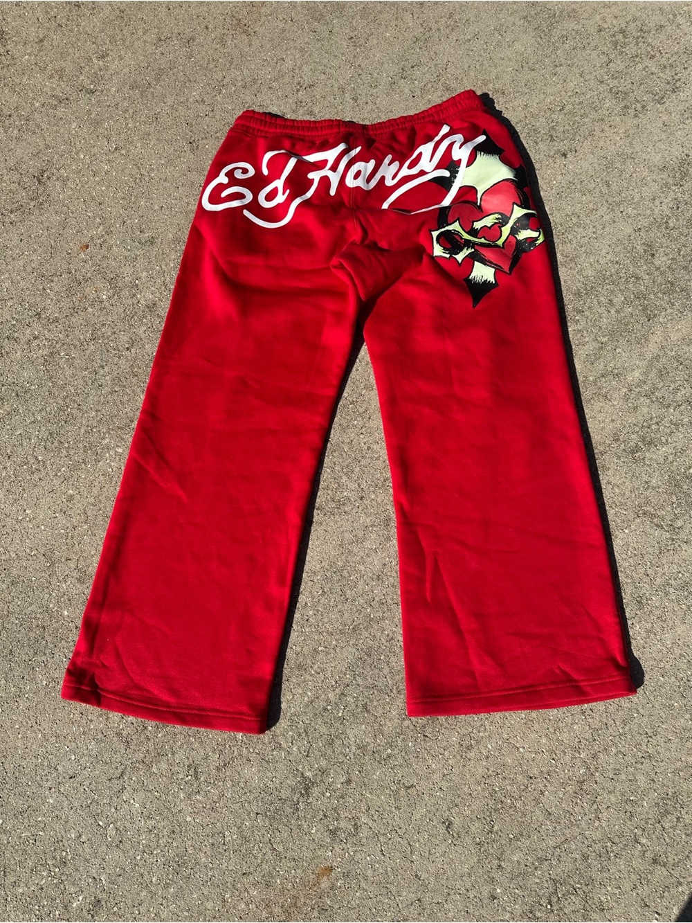 Ed Hardy Designs Graphic Sweatpants XL Pants